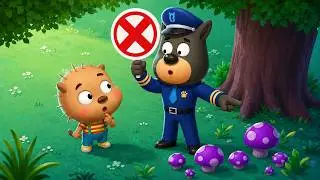 The Biting Monster | Police Cartoon | Safety Cartoon | Cartoon for Kids | Sheriff Labrador