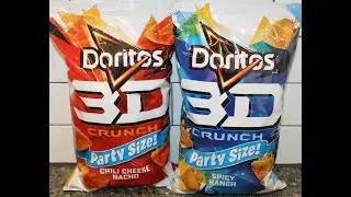 Doritos 3D Crunch: Chili Cheese Nacho & Spicy Ranch Review