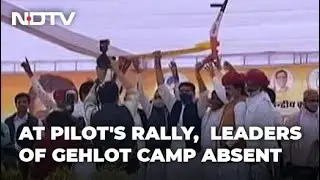 At Sachin Pilot's Rally To Back Farmers, Ashok Gehlot Loyalists Absent