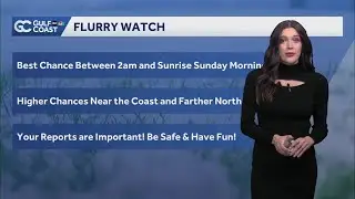 Coldest air of the decade pushing into Southwest Florida; Snow flurries possible