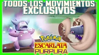 ASÍ SE VEN de MAL TODOS los MOVIMIENTOS POKÉMON EXCLUSIVOS de POKÉMON ESCARLATA y PÚRPURA!