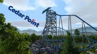 Siren’s Curse - WITH SCENERY - Cedar Point (NEW for 2025)