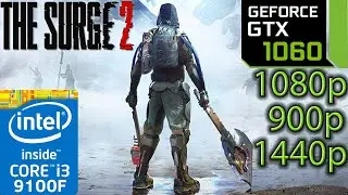 The Surge 2 - GTX 1060 - 1080p - 900p - 1440p - i3 9100f - Тест производительности игрового процесса на ПК