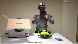 Unboxing o desempaquetado del dron acuático Fifish V6