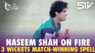 Naseem Shah&rsquo;s Match-Turning 3 Wickets Spell | Desert vs MIE | Final | DP World ILT20 2025-26 | M3Y1K