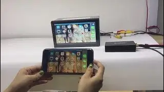 2.4G 5.8G Dual Antenna Universal Car WIFI MirrorLink Interface, iPhone AirPlay&lrm; Android Miracast Box