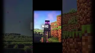 HOW NIGHT LOOKS IN MINECRAFT ❤️☠️ #minecraftshorts #minecraft #minecraftnight