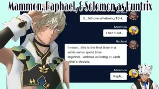 Obey me x KpopDP: Mammon, Raphael, & Solomon as Huntrix &bull; Final Part 5