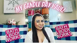 MY BATH AND BODY WORKS CANDLE HAUL| CHECK OUT MY CANDLE HAUL