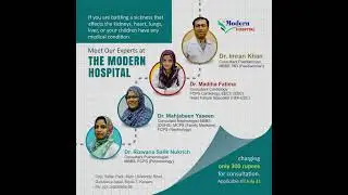 Meet our experts at  The Modern Hospital Charges only 300