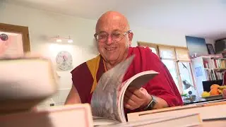 Photo : Matthieu Ricard, peintre de la lumi&egrave;re