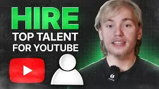 How To Hire High Quality YouTube Staff... FAST (Video Editors, Thumbnail Designers, and more!)