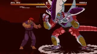 EVIL RYU vs FRIEZA - The most epic fight!