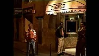 (57) Paseo nocturno por el centro de Madrid en 1992, fuentes, la Discoteca Sueños de Aldo