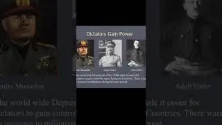 How Did WW2 Dictators Rise to Power?