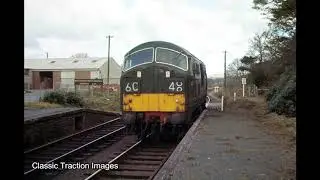 CLASS 22 D6320 RUNS 'LIGHT ENGINE' AT PETROCKSTOW. 23-3-67. Ref: BM002300