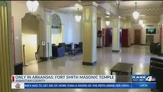 Only in Arkansas Fort Smith Masonic Temple