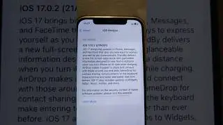 iPhone 12 users can update to iOS 17.0.2 #iphone #iphone12 #update #softwareupdateiphone12 #ios17
