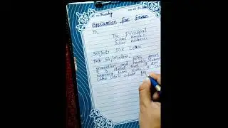 Application for Fever (Sick Leave)