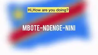 Learn How To Practice Lingala in less than 2 Mins per day