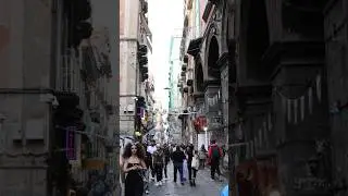 🇮🇹 Naples Old Town, Italy | Epic Street Life & Culture in 4K Shorts