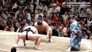 Summer Grand Sumo Tournament Final Highlights (Tokyo - 20 May 2012)