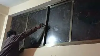 Colour aluminium sliding doors 3 track patni par 