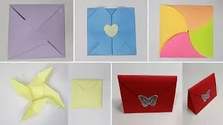 5 SOBRES - ENVOLTURAS de PAPEL - TERCERA PARTE