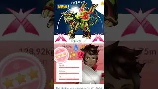 Finally I Got💯Hundo Shadow Raikou in Pokemon Go