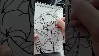 Leonardo Turtle - Fan Art - Timelapse 001