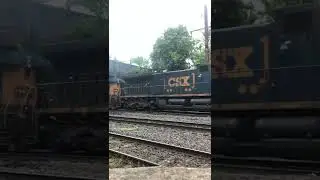 CSX I157 Switching out Greenwich Yard