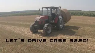 Let´s Drive Case 3220! Cab View beim Ballenfahren!
