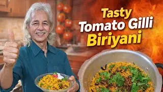 Hotel-Style Tomato Gilli Biriyani in Pressure Cooker 😋