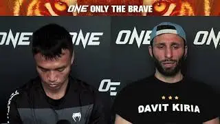 ONE ‘Only the Brave’ Pre Fight Interview   Sitthichai Sitsongpeenong vs Davit Kiria
