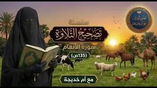 كيف تكون تلاوتنا متقنه بكل سهولة ويسر مع أم خديجة/صفحة 135 سورة الأنعام 