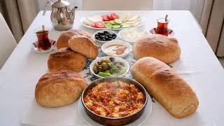 SPATULAYLA KARIŞTIRARAK EKMEK YAPIN😋BU YÖNTEMİ ÖĞRENDİKTEN SONRA DIŞARDAN ALMIYORUZ👈
