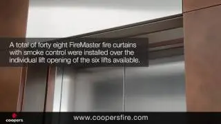 FireMaster&reg; Fire Curtains with Smoke Control installed at Forbury Place, Reading, UK