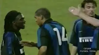 Real Madrid vs INTER friendly game | ADRIANO DEBUT | ADRIANO SEND PROJECTILE  TO IKER CASILLAS |
