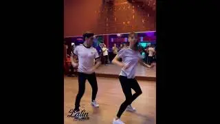 Salon Latino Darmstadt (Salsodromo) 03/2023 - Cesar Sanchez + Kerstin (Salsa Workshop 1)