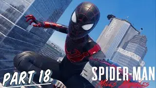 SPIDER-MAN MILES MORALES Part 18 (PS4) | &ldquo;ROXXON LABS - ADVANCED TECH SUIT&rdquo; | Walkthrough Gameplay