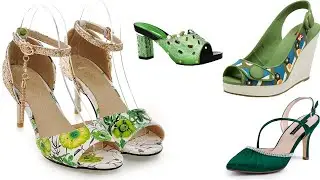 LATEST LADIES GREEN SANDALS | NEW FANCY SANDALS FOR GIRLS | LATEST LADIES FANC YPARTY FOOT WEAR