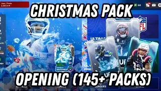 Christmas Special Pack Opening (145+ Packs) #maddenmobile #nfl #gaming 