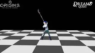 Elestrian Guard PvP Combat Animation