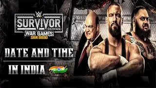 WWE Survivor Series 2025 Date And Time in India | Full Details 🔥