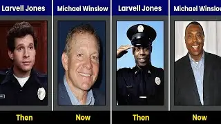 Police Academy Cast then and Now 2025