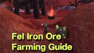 Лучшее место для фарма железной руды Скверны WoW 5.4