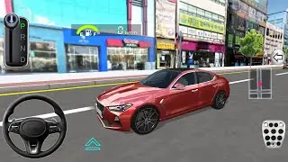 New Red colour car games - New cars in 3d driving class game of 