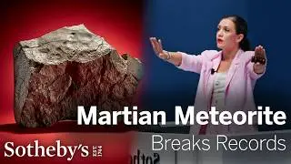 Out of This World: The Most Valuable Martian Meteorite Ever Sold | Bidding Battle | Sotheby&rsquo;s