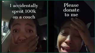 Woman accidentally buys a $100,000 couch (Quenblackwell couch meme)