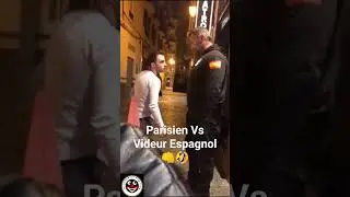 🔴🔵 Dr&ocirc;le de Parisien Vs Videur Espagnol 🔴🟡 #viral #drole_videos #bourree #humour
